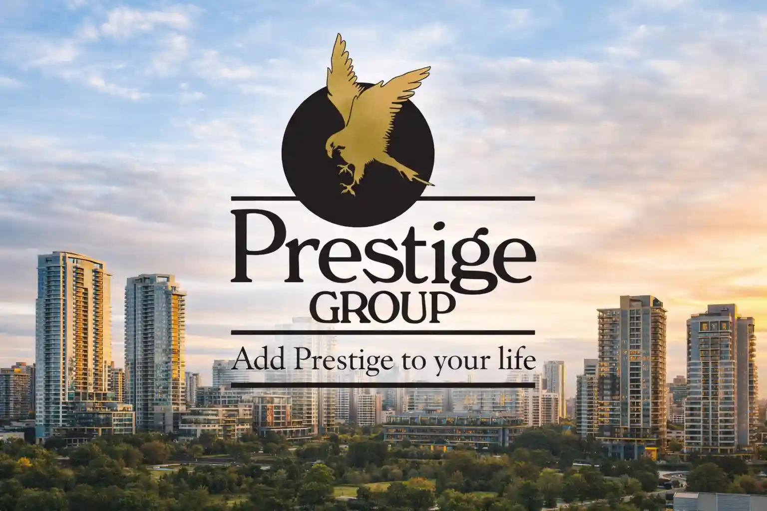 Prestige Group logo for Prestige Huyilalu project in Mysore