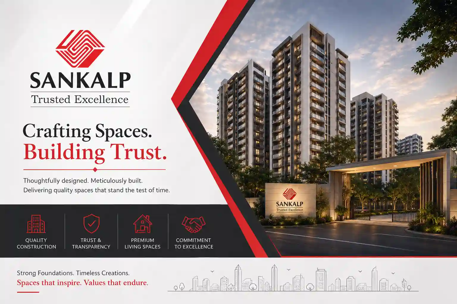 Sankalp Group official logo for residential projects in Mysore